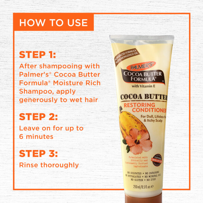 Palmer's Cocoa Butter Formula Restoring Conditioner 250ml - Image 2